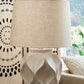 Edselham - Distressed Cream - Paper Table Lamp - Forward Furniture