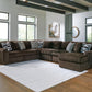 Midnight-Madness - Sectional - Chocolate