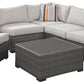 Cherry Point - Gray - 4 Pc. - Lounge Set