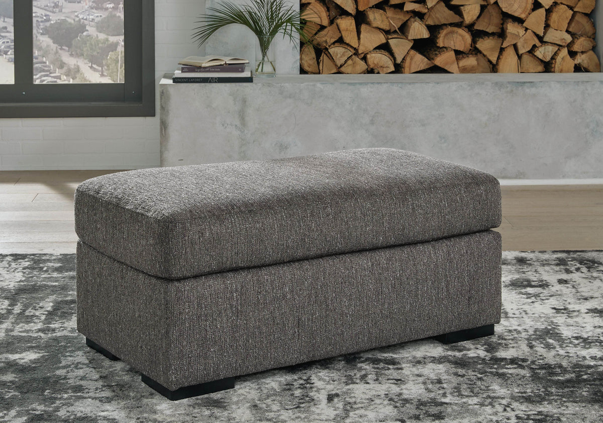 Gardiner - Pewter - Ottoman - Forward Furniture