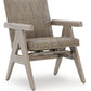Cliff Trails - Beige - Rocking Arm Chair (Set of 2)