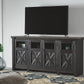 Tyler - Black / Gray - Extra Large TV Stand