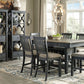 Tyler Creek - Counter Height Table Set