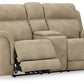 Next-Gen Durapella - Reclining Power Loveseat With Console