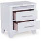 Jarlee - White - Two Drawer Night Stand - Forward Furniture