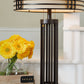 Hanswell - Dark Brown - Metal Table Lamp