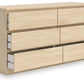Onita - Six Drawer Dresser