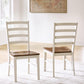 Brinfern - Dining Room Side Chair (Set of 2) - Brown / Antique White