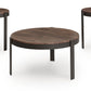 Horizon Hills - Occasional Table Set (Set of 3) - Brown / Black