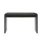 Narrow Entryway Accent Table with Storage Drawers, Wood Console Table Ideal for Living Room, Hallway, 47'' L x 15'' W x 30'' H, Black