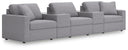 5 Pc. Sectional With Storage Consoles