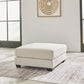 Lerenza - Birch - Oversized Accent Ottoman