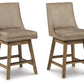 Tallenger - Swivel Barstool (Set of 2)