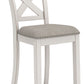 Robbinsdale - Upholstered Barstool (Set of 2) - Antique White