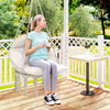 Boho Hammock Swing Chair with Cushion and Chain