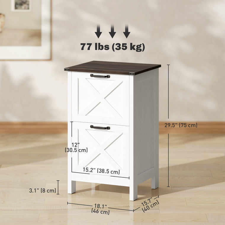 2-Drawer Vertical Filing Cabinet