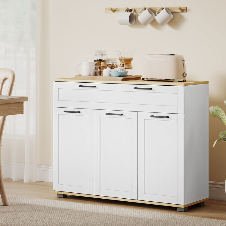 40" Sideboard Buffet Cabinet with 3 Doors