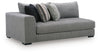Creston Heights - LAF Corner Chaise - Smolder