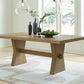 Galliden - Light Brown - Rectangular Dining Room Table