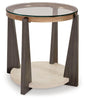 Frazwa - Round End Table - Multi