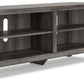 Arlenbry - Gray - Medium Corner TV Stand