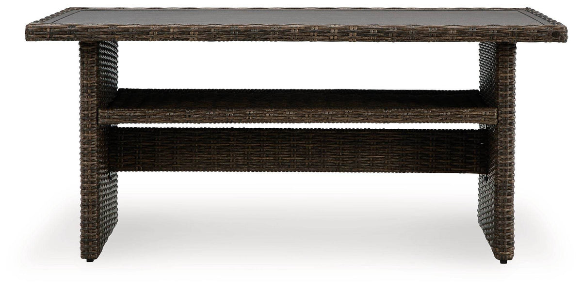 Brook Ranch - Brown - Rect Multi-use Table - Forward Furniture