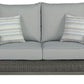 Elite Park - Gray - Loveseat W/Cushion