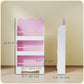 3-Tier Bear Theme Kids Bookshelf with Anti-tipping Device for Living Room, Kids Room, Playroom, Pink