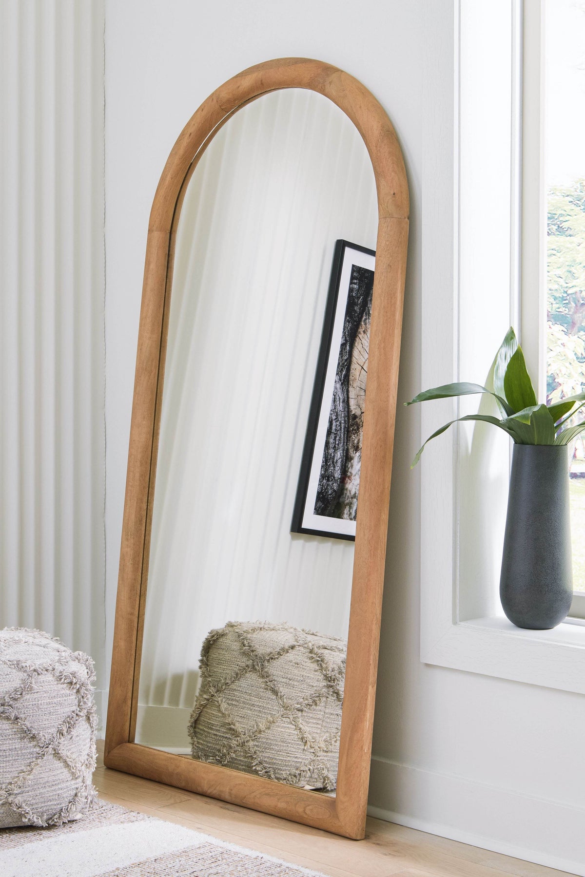 Dairville - Brown - Floor Mirror - Forward Furniture
