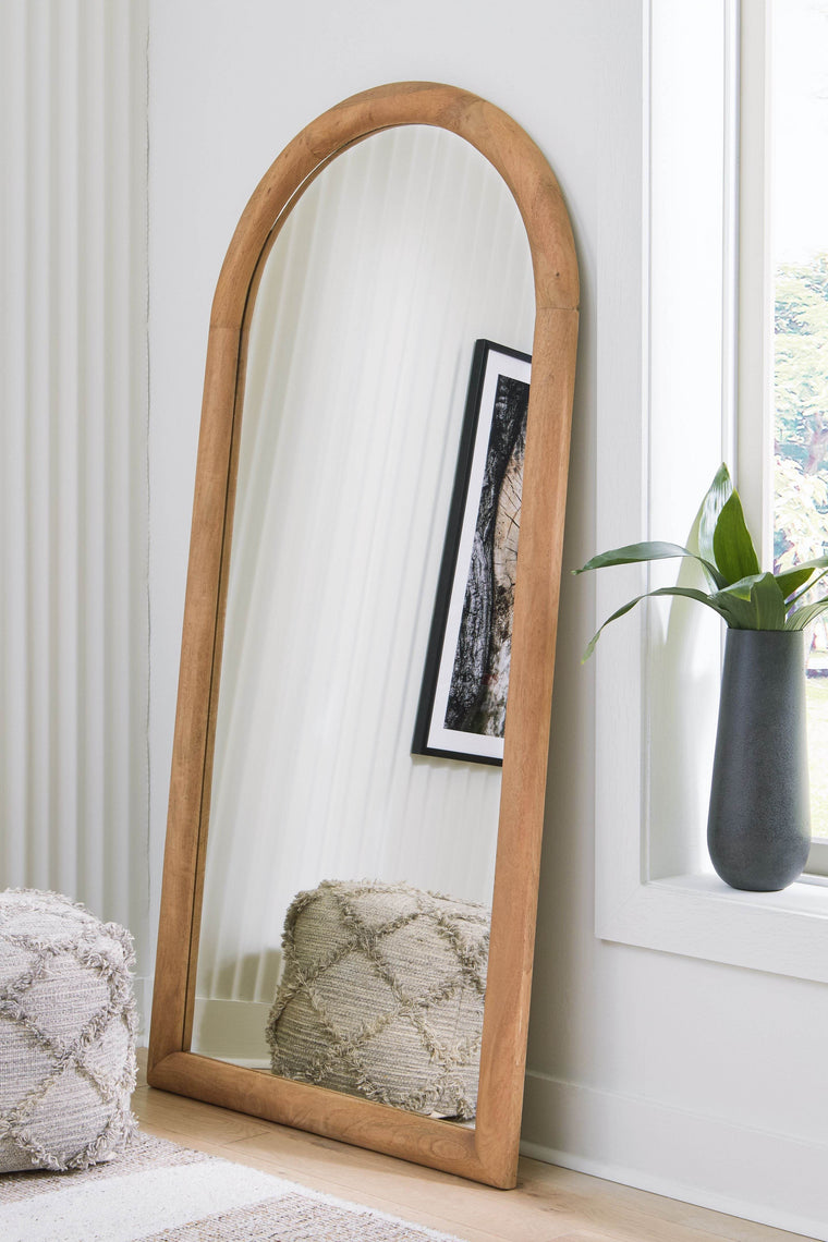 Dairville - Brown - Floor Mirror - Forward Furniture