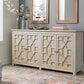 Caitrich - Distressed Blue - Accent Cabinet