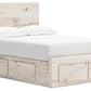 Lawroy - Panel Bed With Storage