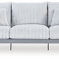 Hurley Park - Gray - Sofa With Cushion