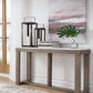 Loyaska - Brown / Ivory - Sofa Table