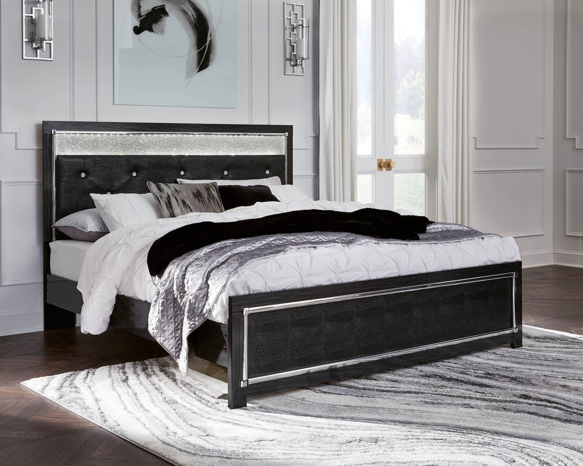 Kaydell - Upholstered Panel Platform Bed - Forward Furniture
