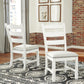 Valebeck - Dining UPH Side Chair (Set of 2) - Beige / White