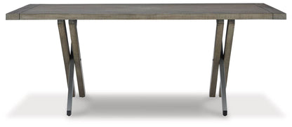Krystanza - Weathered Gray - Rectangular Dining Room Table - Forward Furniture