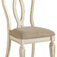 Realyn - Chipped White - Dining Uph Side Chair (Set of 2) - Ribbonback