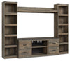 Trinell - 4-Piece Entertainment Center With 60