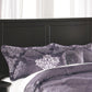 Maribel - Full Panel Headboard - Black