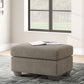 Triston-Peaks - Ottoman - Suede