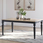 Brenkerton - Grayish Brown / Black - Rectangular Dining Room Table - Forward Furniture