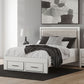 Zuraleus - Upholstered Panel Platform Storage Bed