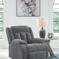Observation - Power Rocker Recliner - Steel