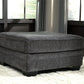 Tracling - Slate - Oversized Accent Ottoman