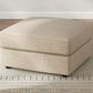 Seyler - Oversized Accent Ottoman - Sand