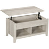 Lift Top Coffee Table with Hidden Storage - Oak