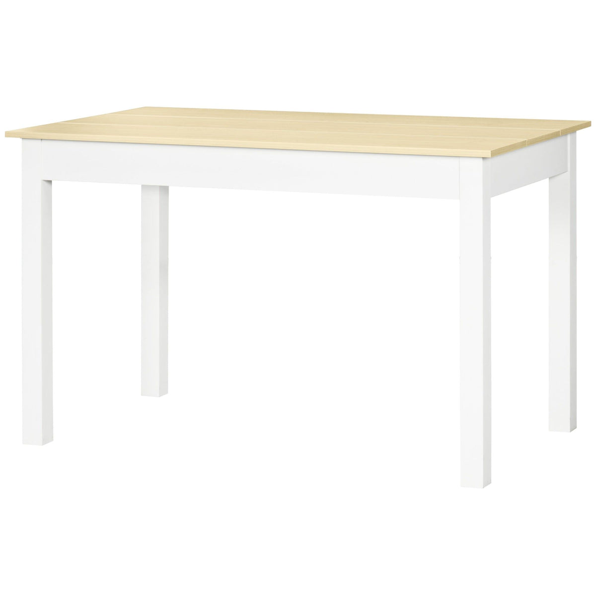 46.9" Dining Table for 4 to 6 - Oak