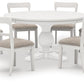 Greddinton - Round Dining Table Set