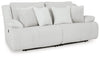Top Tier - 2-Piece Sectional Loveseat With RAF And LAF Recliner - Alloy